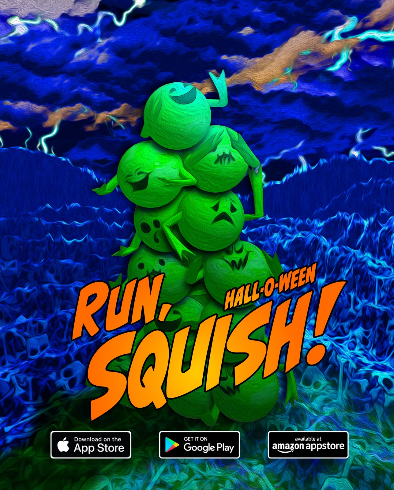 Run Squish - Casual Halloween Game